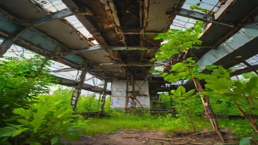 Shimmering Chernobyl Nature Reclaiming