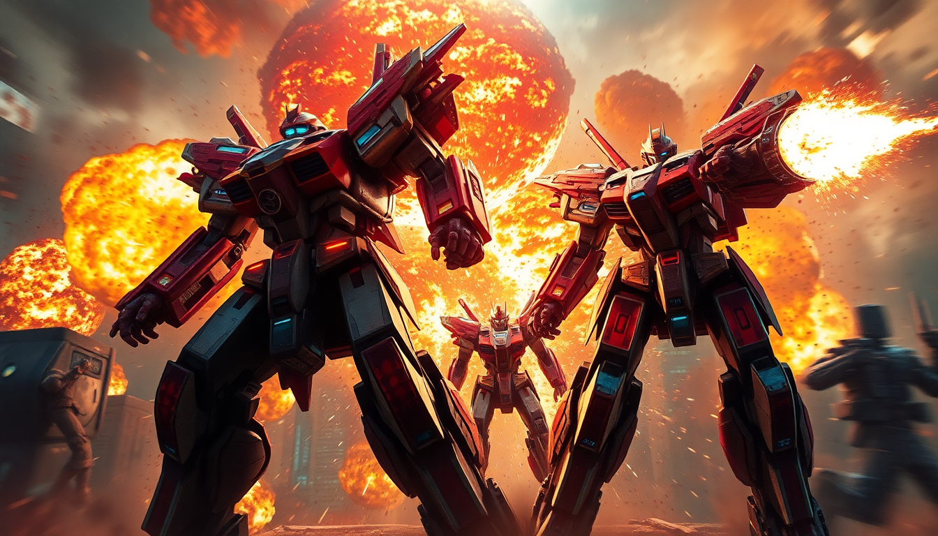 Ornate Mech Battle Giant