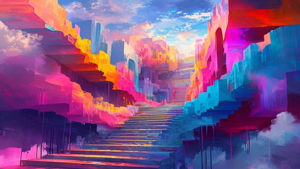 Ornate Infinite Stairs Impossible