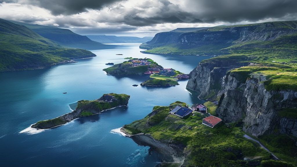 Remarkable Norway Fjord Cliffs Drama