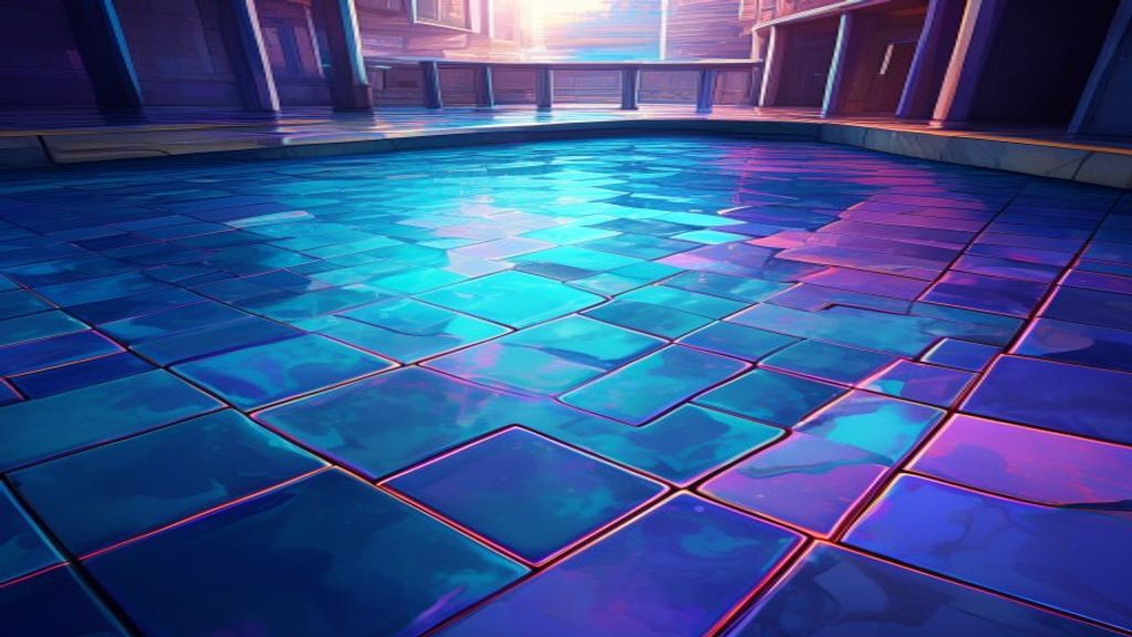 Ethereal Liminal Pool Empty