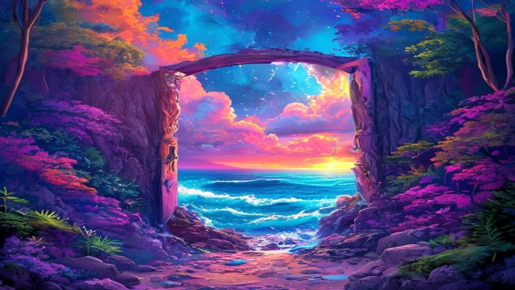 Radiant Door Ocean Opening