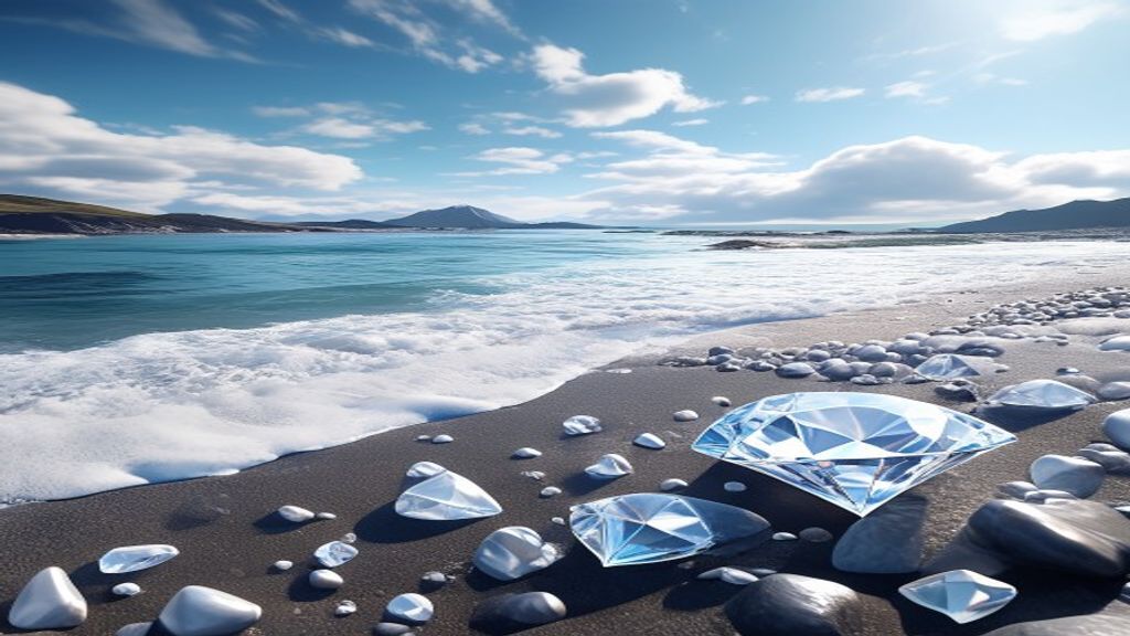 Dazzling Iceland Diamond Beach