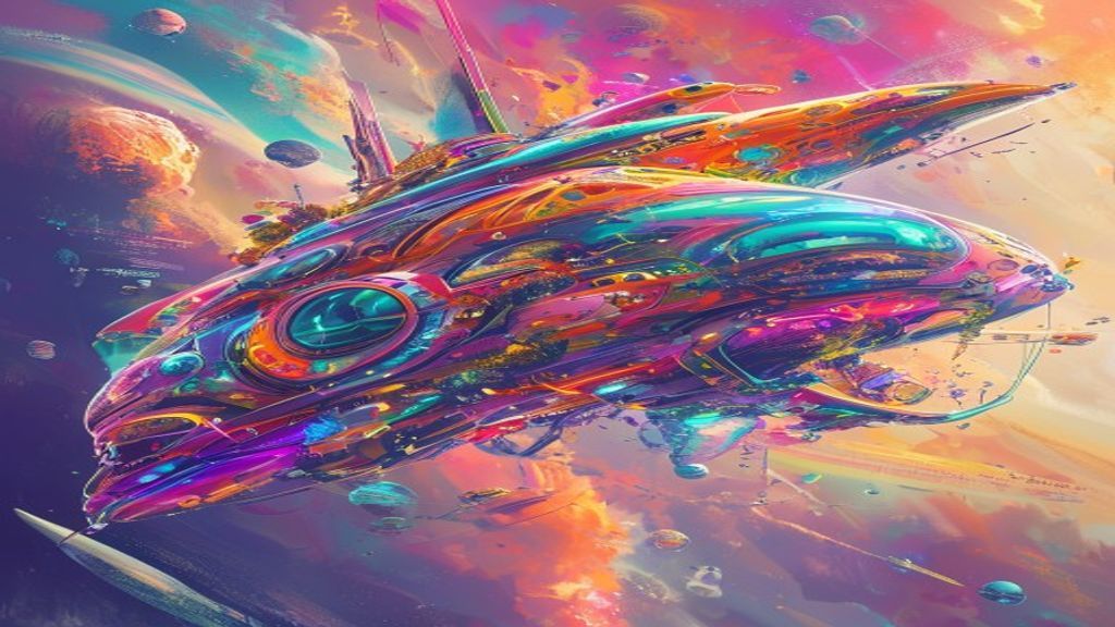 Infinite Bioship Organic Spacecraft