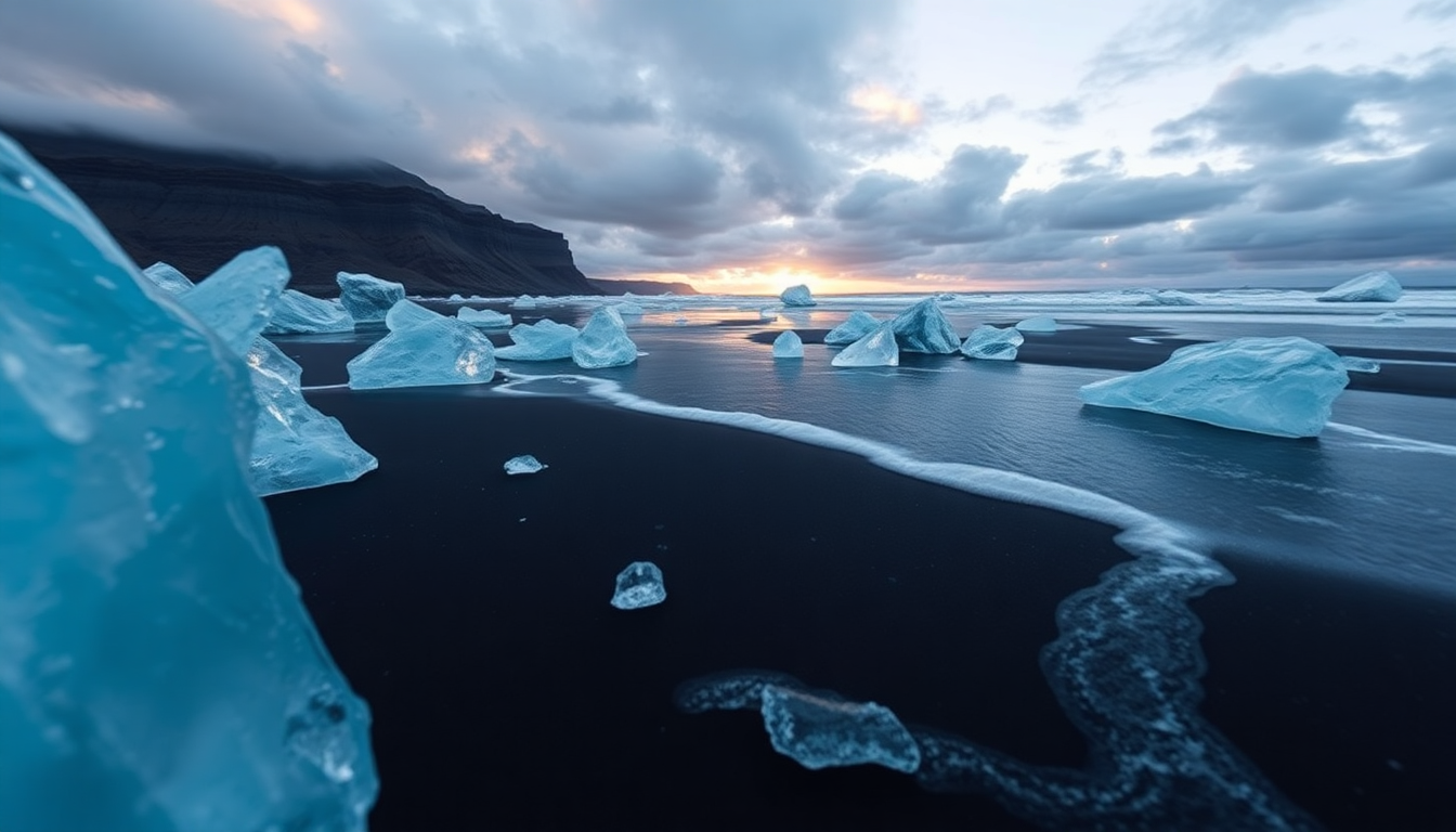 Captivating Iceland Diamond Beach