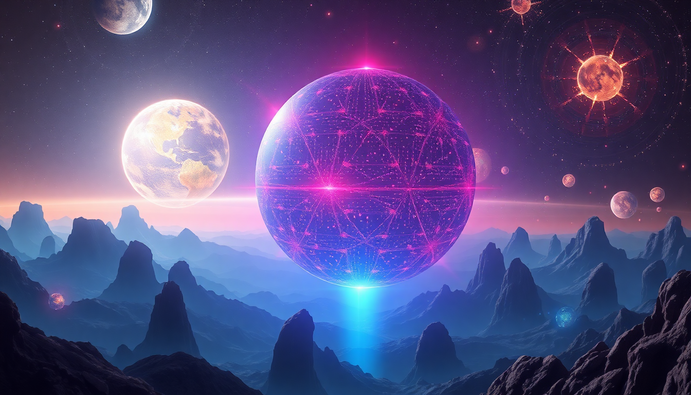 Awe-Inspiring Dyson Sphere Megastructure