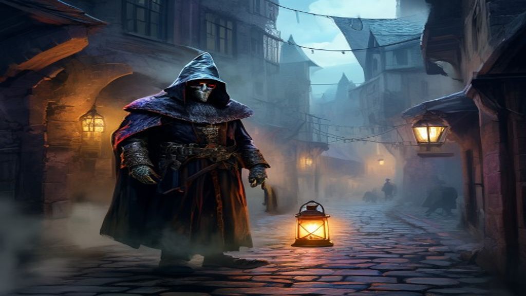 Arcane Plague Doctor Medieval in the Mist